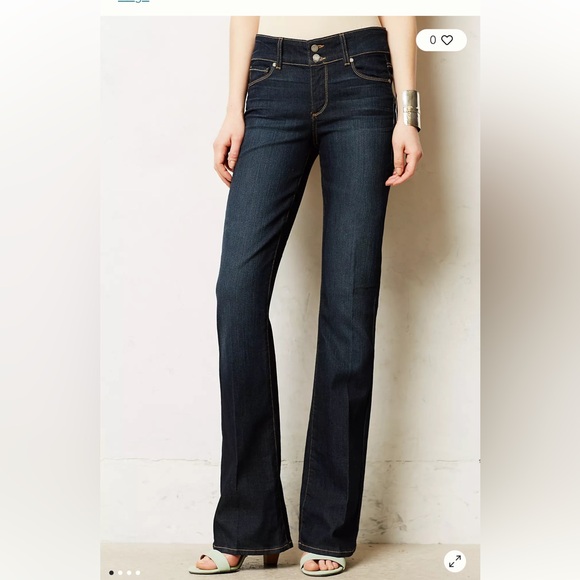 PAIGE Denim - PAIGE Dark Blue Women's Boot Cut Jeans